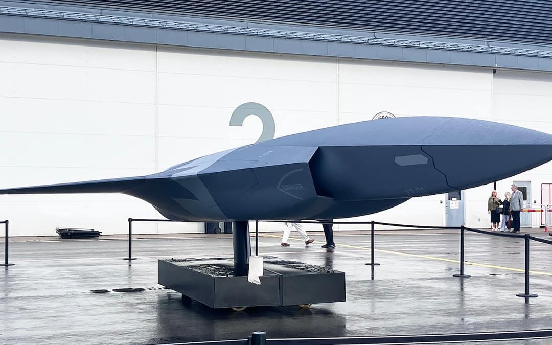 Saab Reveals Its Stealthy Supersonic Fighter Drone