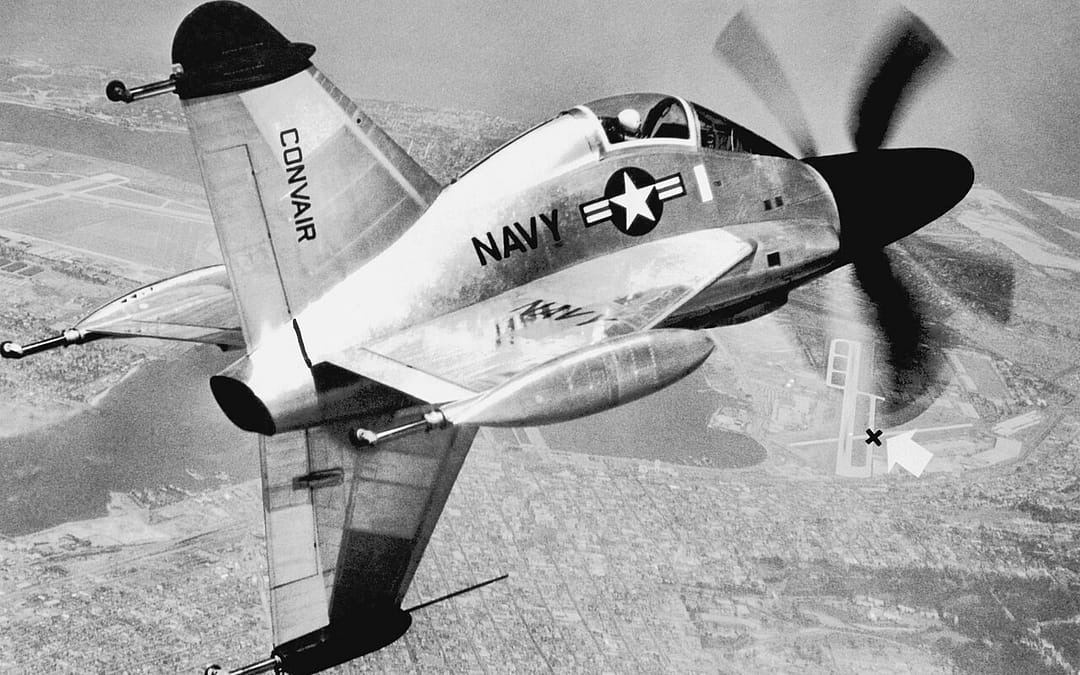 Il Convair XFY Pogo: il combattente che è decollato in piedi