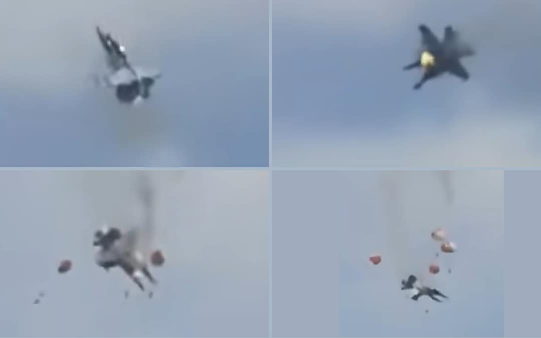 Two Navy Growlers Collide Mid-Air Over Idaho — All Four Crew Survive