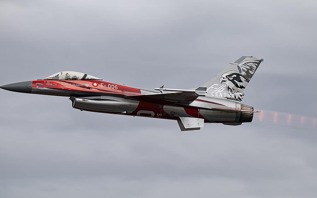 Denmark’s Famous Red F-16 Heads to Argentina