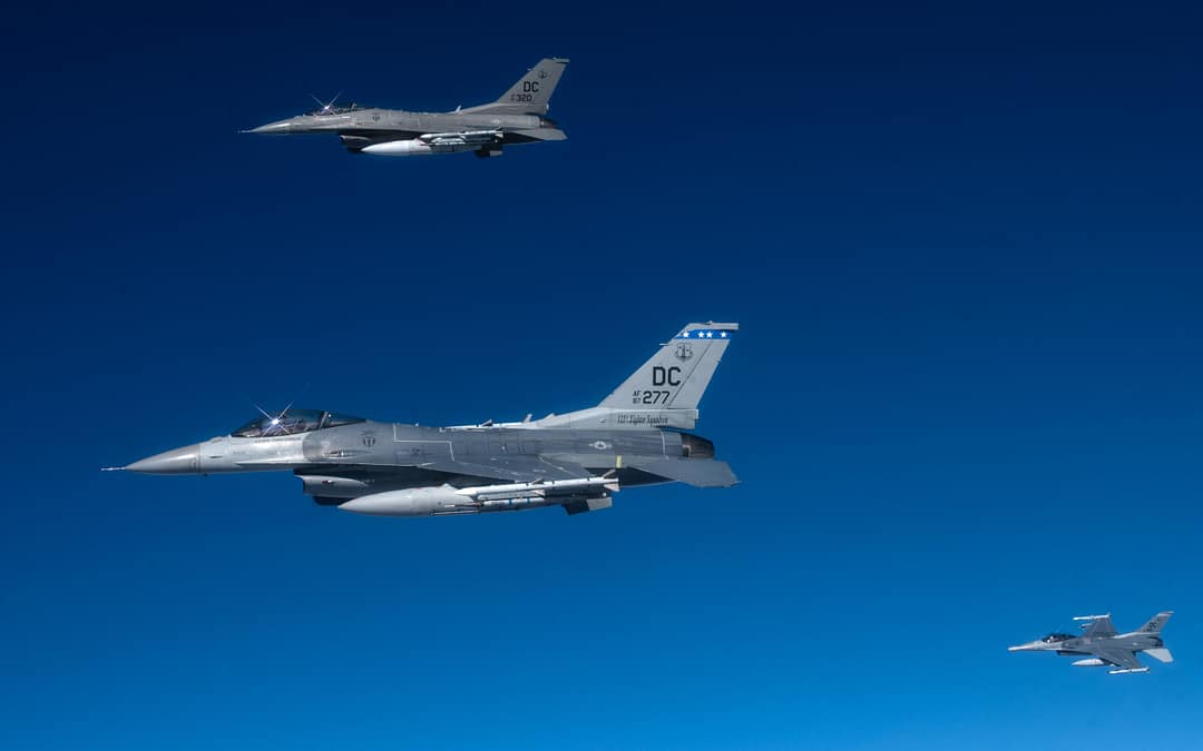 Wrong Airspace Over Maryland, Meet an F-16