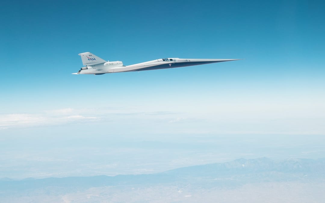X-59 Hits Mach 1.4 at Quiet Boom Altitude