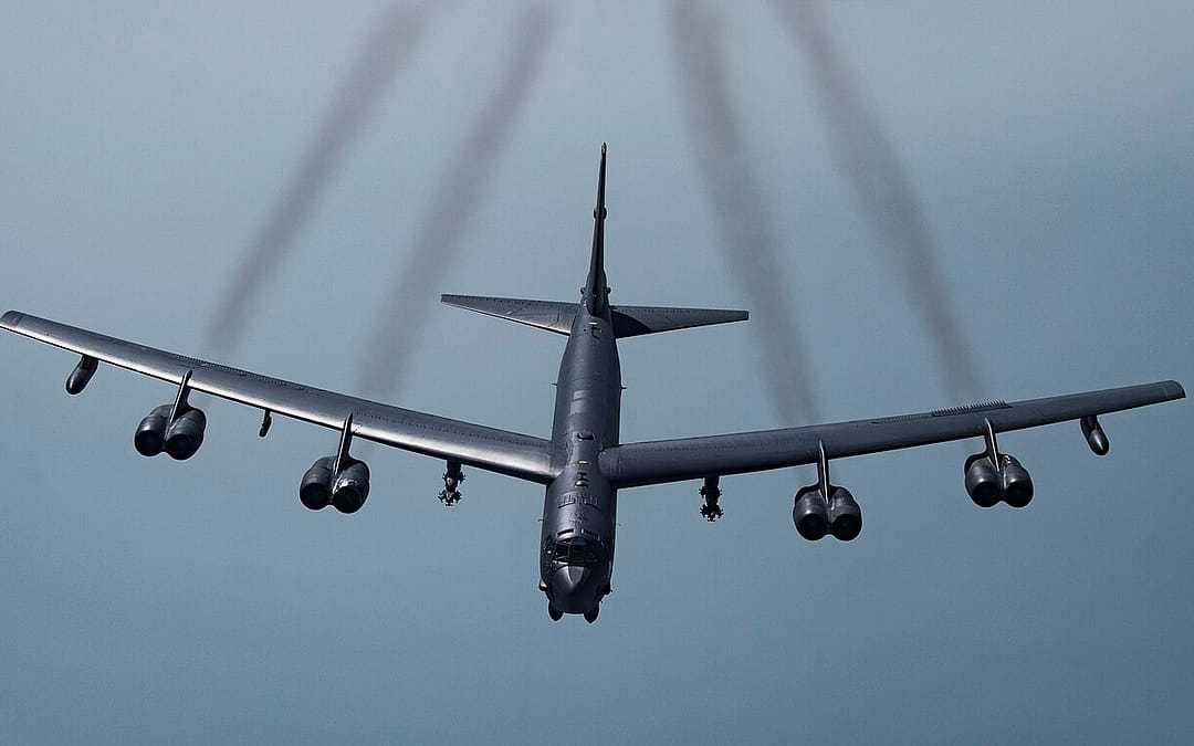 Un segundo B-52 se hace cargo de la problemática prueba de radar.