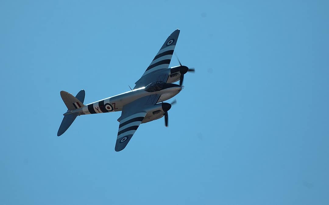 The Wooden Bomber That Outran the Luftwaffe