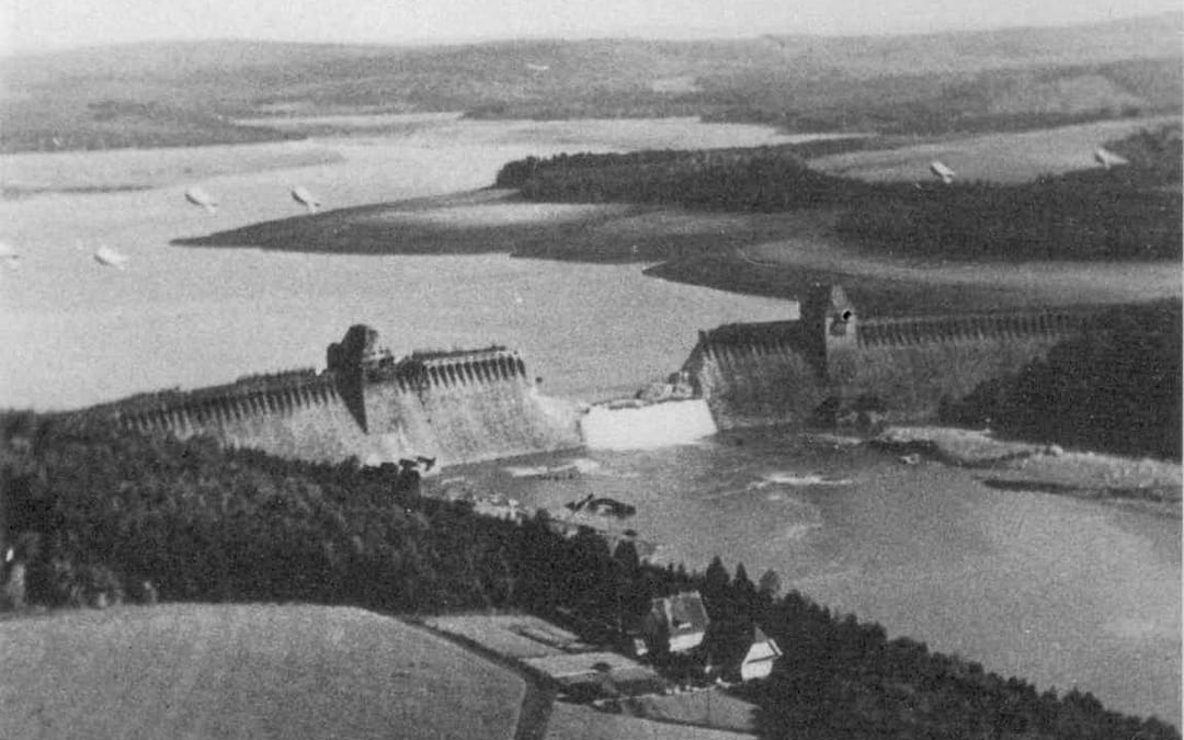 The Dambusters: Bouncing a Bomb Across a Reservoir