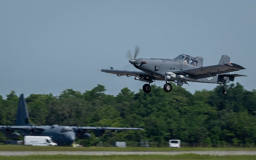 OA-1K Skyraider Crashed After Pilot Cut Fuel by Mistake