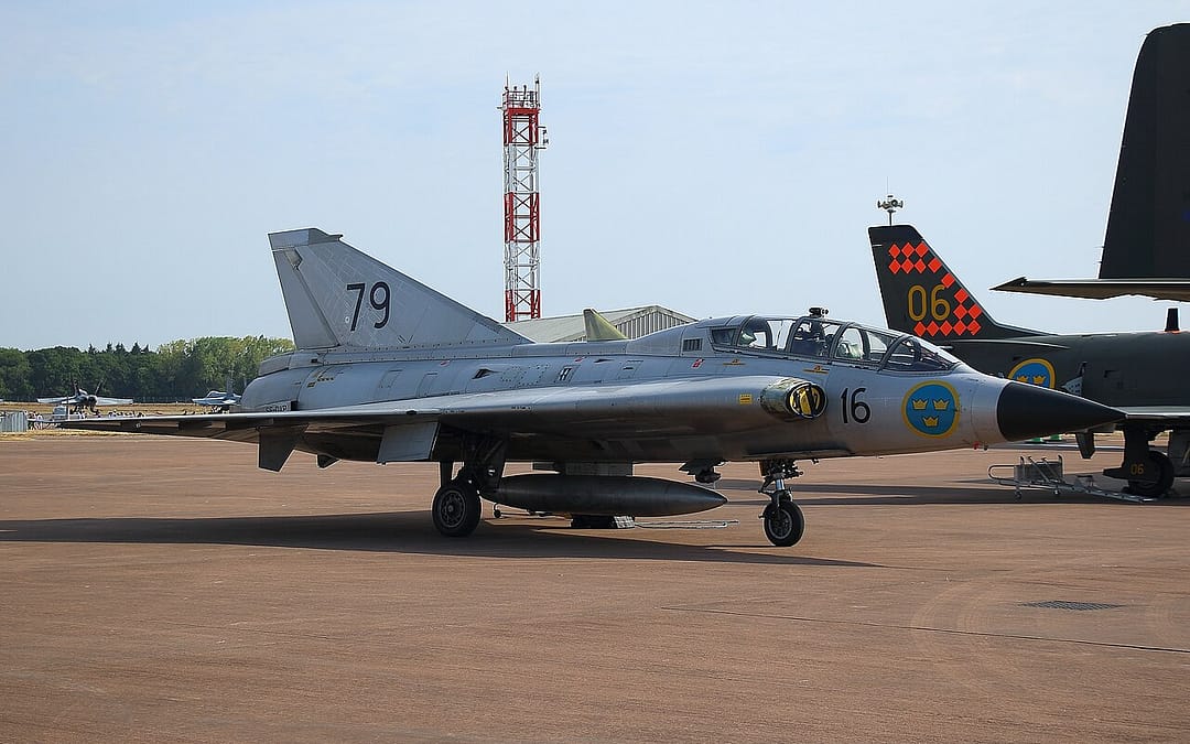 Sweden’s Mach 2 Dragon That Flew From Roads