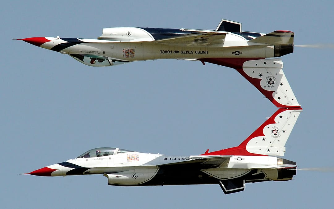 Thunderbirds Ready for Largest Military Flyover in History