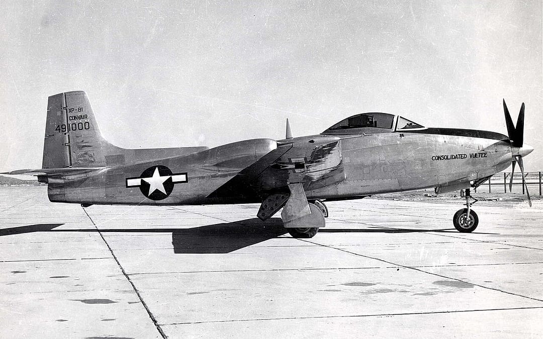 XP-81, America’s First Turboprop Escort Fighter