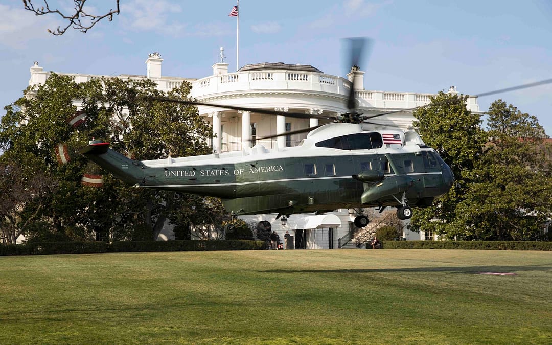 A Jet Got Too Close to Marine One