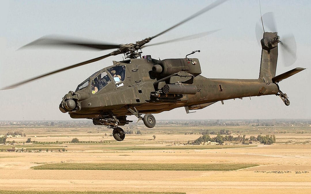 An Army Apache Goes Down in Texas