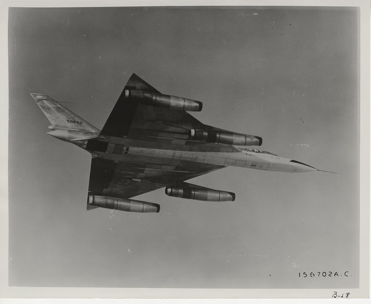 B-58 Hustler in Flight