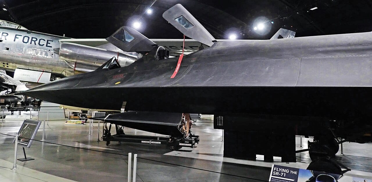 United States Air Force Lockheed SR-71 Blackbird strategic reconnaissance aircraft