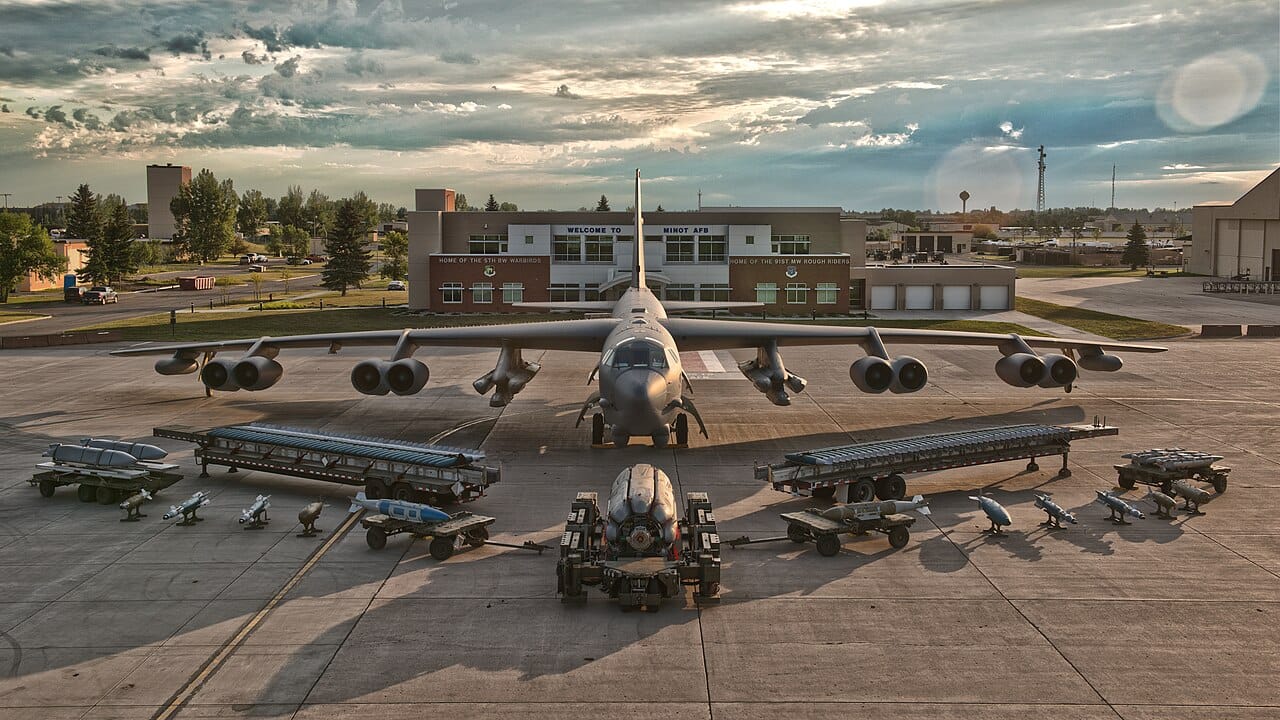 B 52h Lost Stabilizer Blytheville
