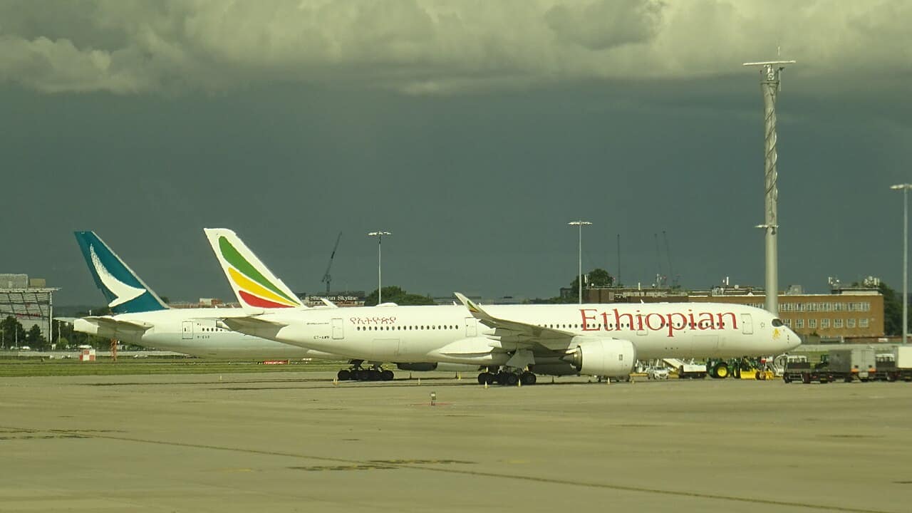 Ethiopian Airlines A-350 Londres