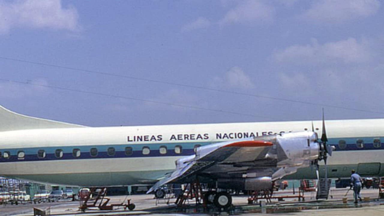 Lockheed L-188 Electra in Lineas Aereas Nacionales LANSA livery