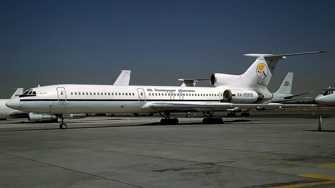 Tupolev Tu-154 airliner, the type involved in the Uberlingen mid-air collision