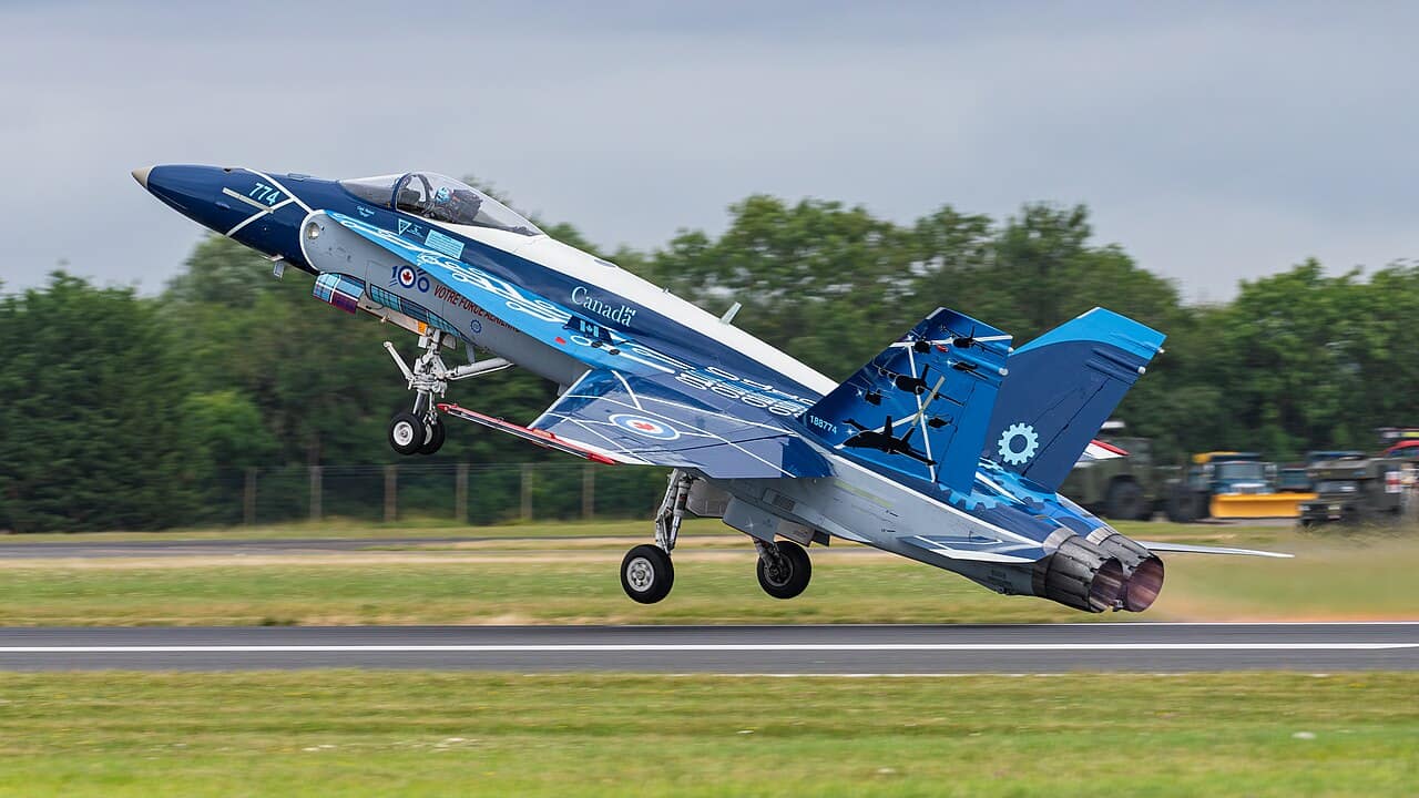 Royal Canadian Air Force CF-188 Hornet A Royal Canadian Air Force CF-188 Hornet