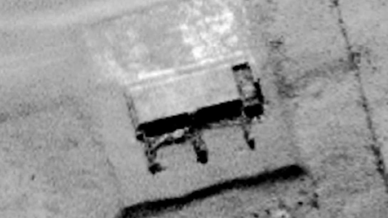 Jilantai hardened structure satellite view Satellite image of hardened structure at Jilantai missile test base