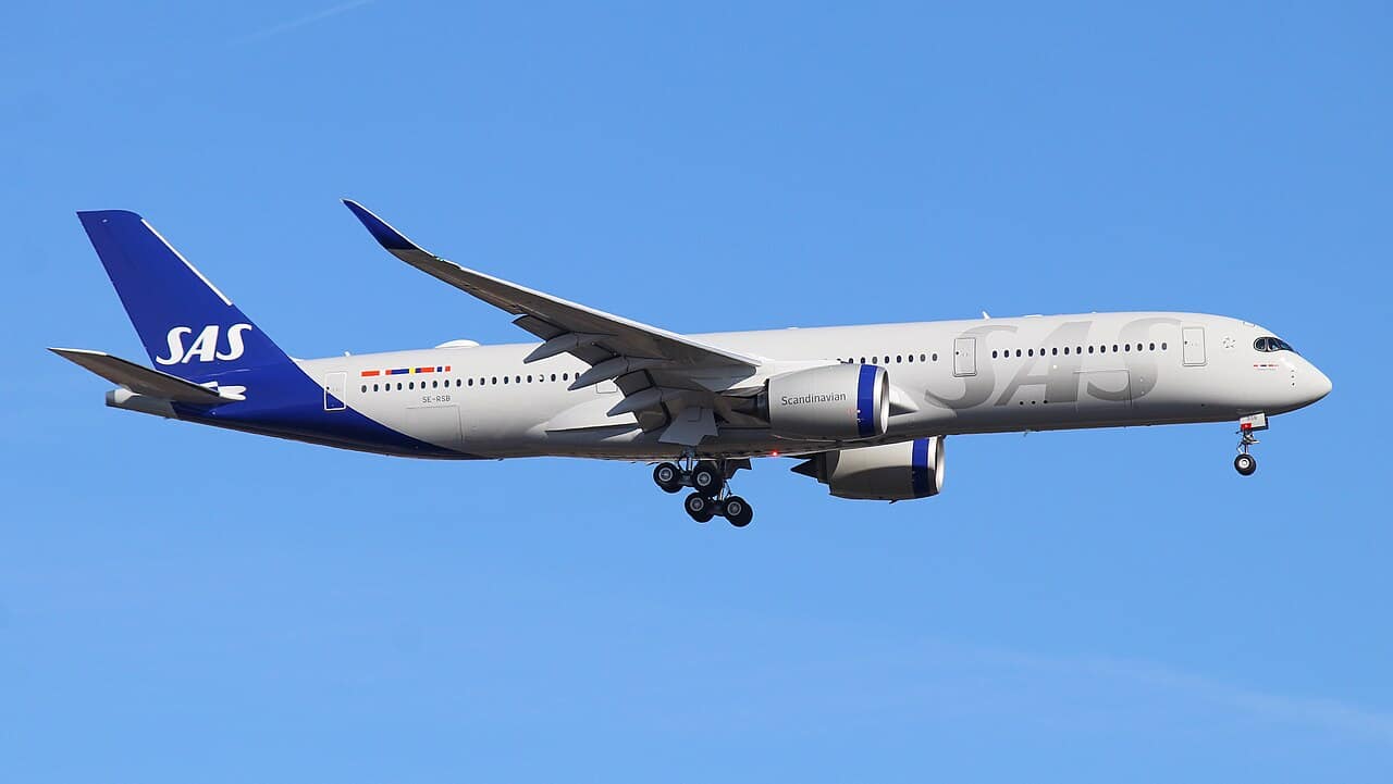 SAS Scandinavian Airlines aircraft