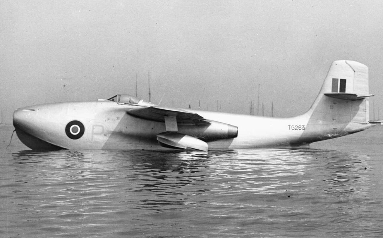 Saunders-Roe SR.A/1 The Saunders-Roe SR.A/1, the world’s first jet-powered flying-boat fighter