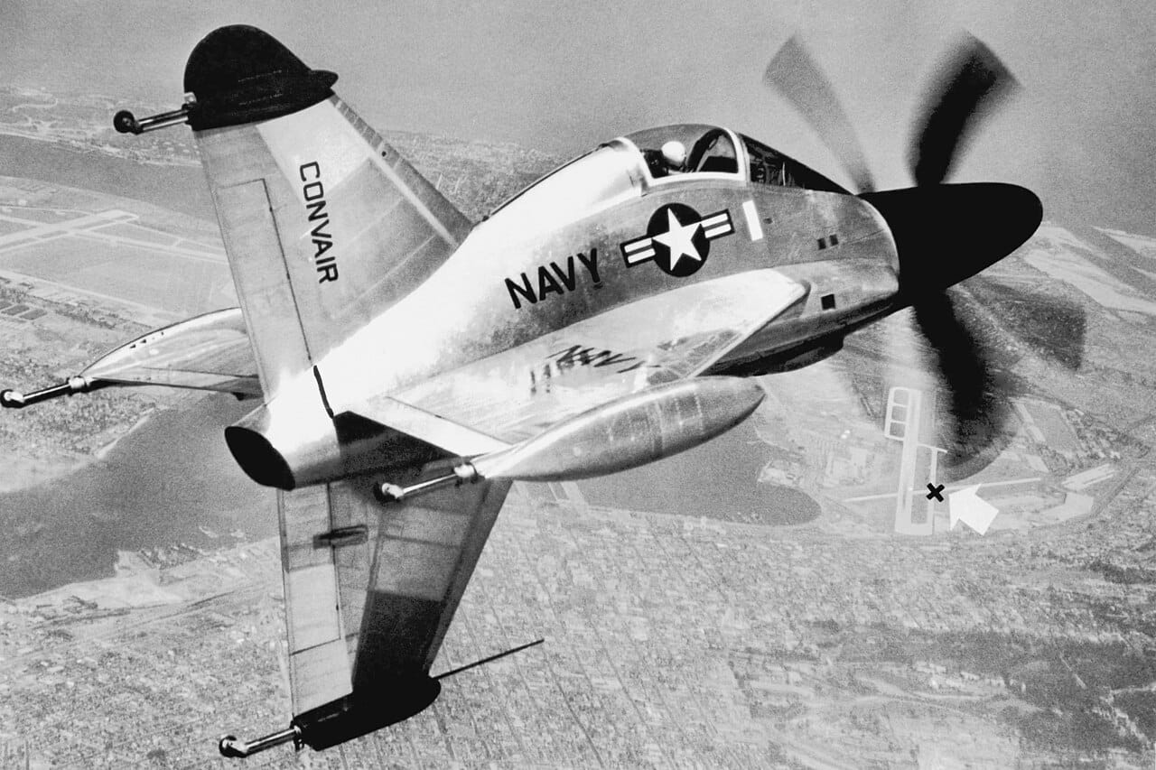 Convair Xfy Pogo Tail Sitter