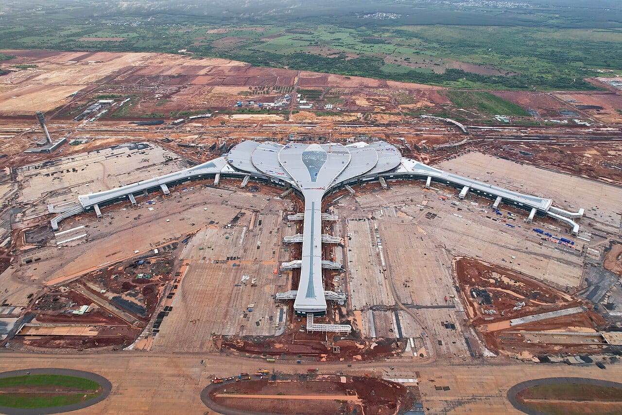 Long Thanh Airport Lotus Terminal Aerial