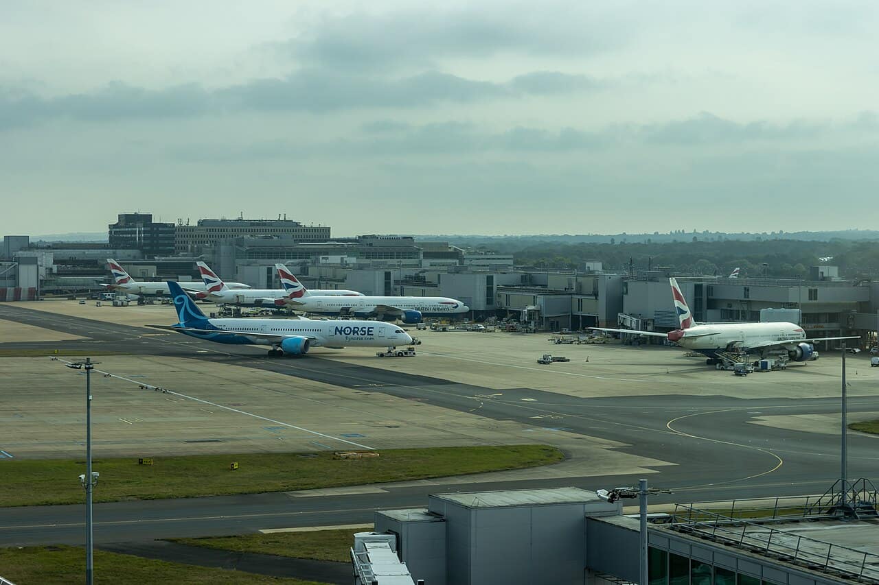 Norse Atlantic Airways UK Boeing 787-9 at London Gatwick A Norse Atlantic Airways UK Boeing 787-9 Dreamliner at London Gatwick Airport