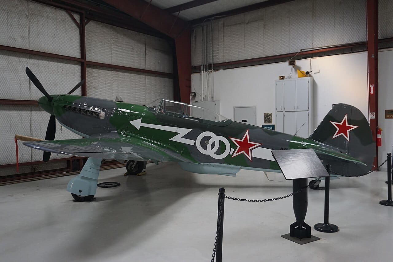 A Yakovlev Yak-3, one of the finest dogfighters of the Second World War