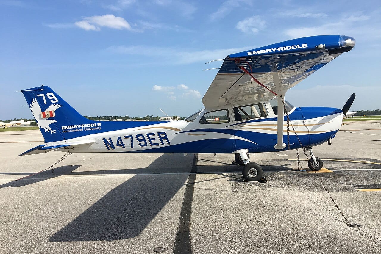 Embry-Riddle Aeronautical University Cessna 172 trainer