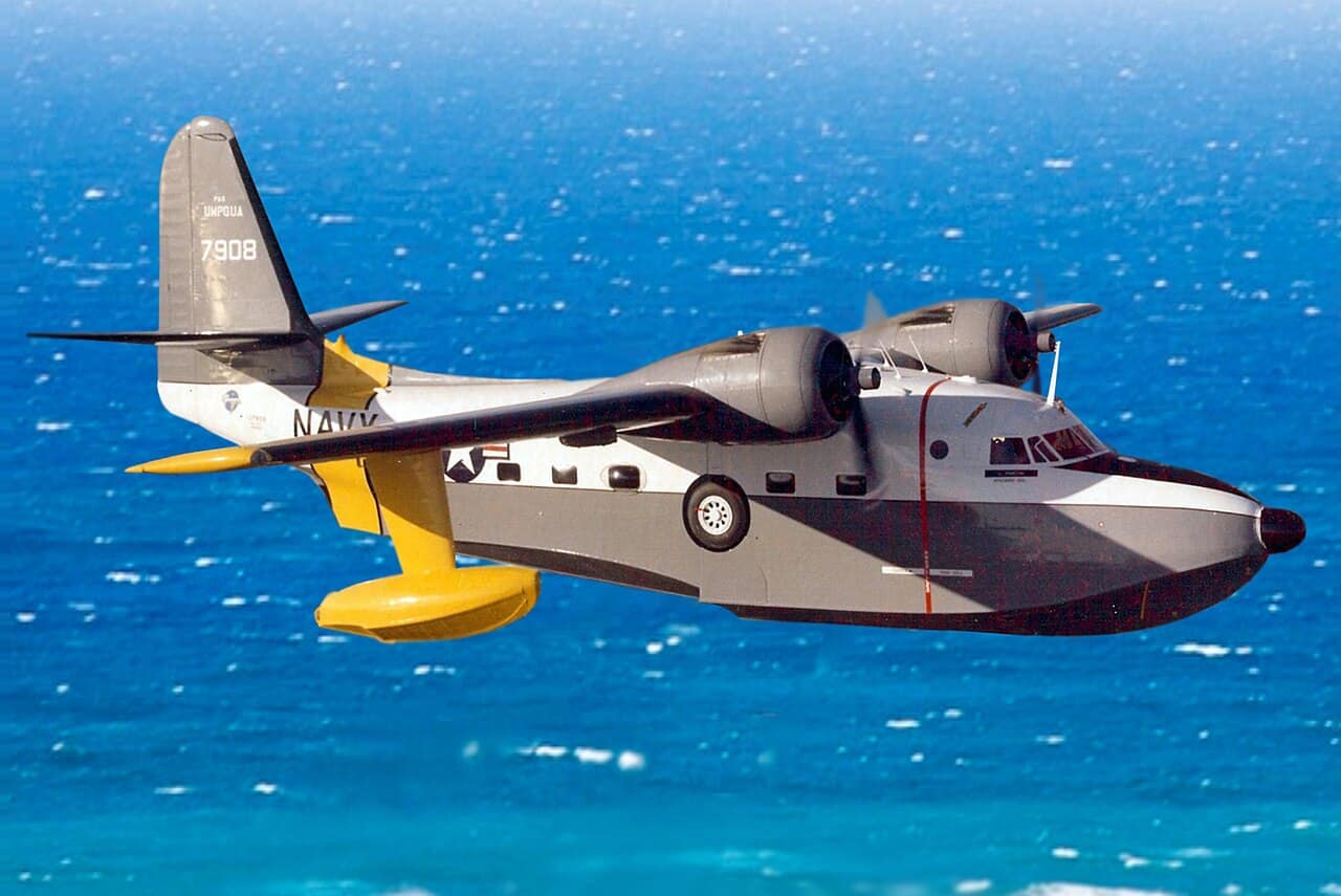 Grumman HU-16 Albatross amphibious rescue aircraft