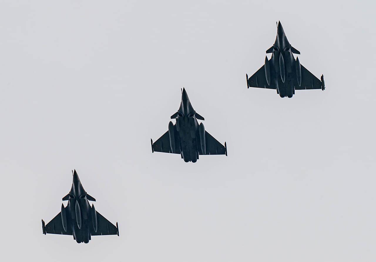 French Air Force Rafale A French Air Force Rafale fighter