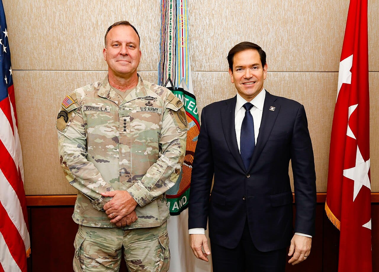 CENTCOM Commander at MacDill Air Force Base headquarters in Tampa, Florida