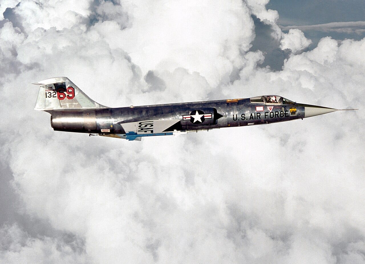 f-104-starfighter-supersonic-interceptor-profile F-104 Starfighter — the missile with a man in it