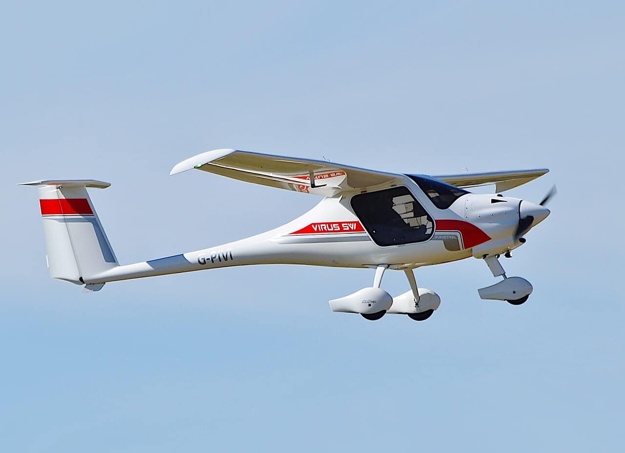 Un avión deportivo ligero Pipistrel Virus SW