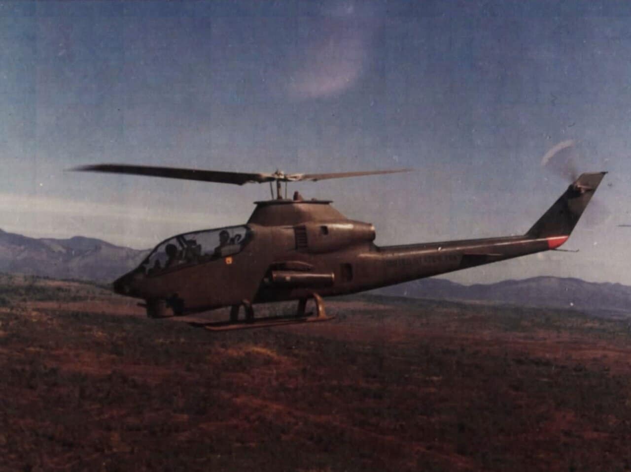 Aéronef Bell AH-1G Cobra au Vietnam