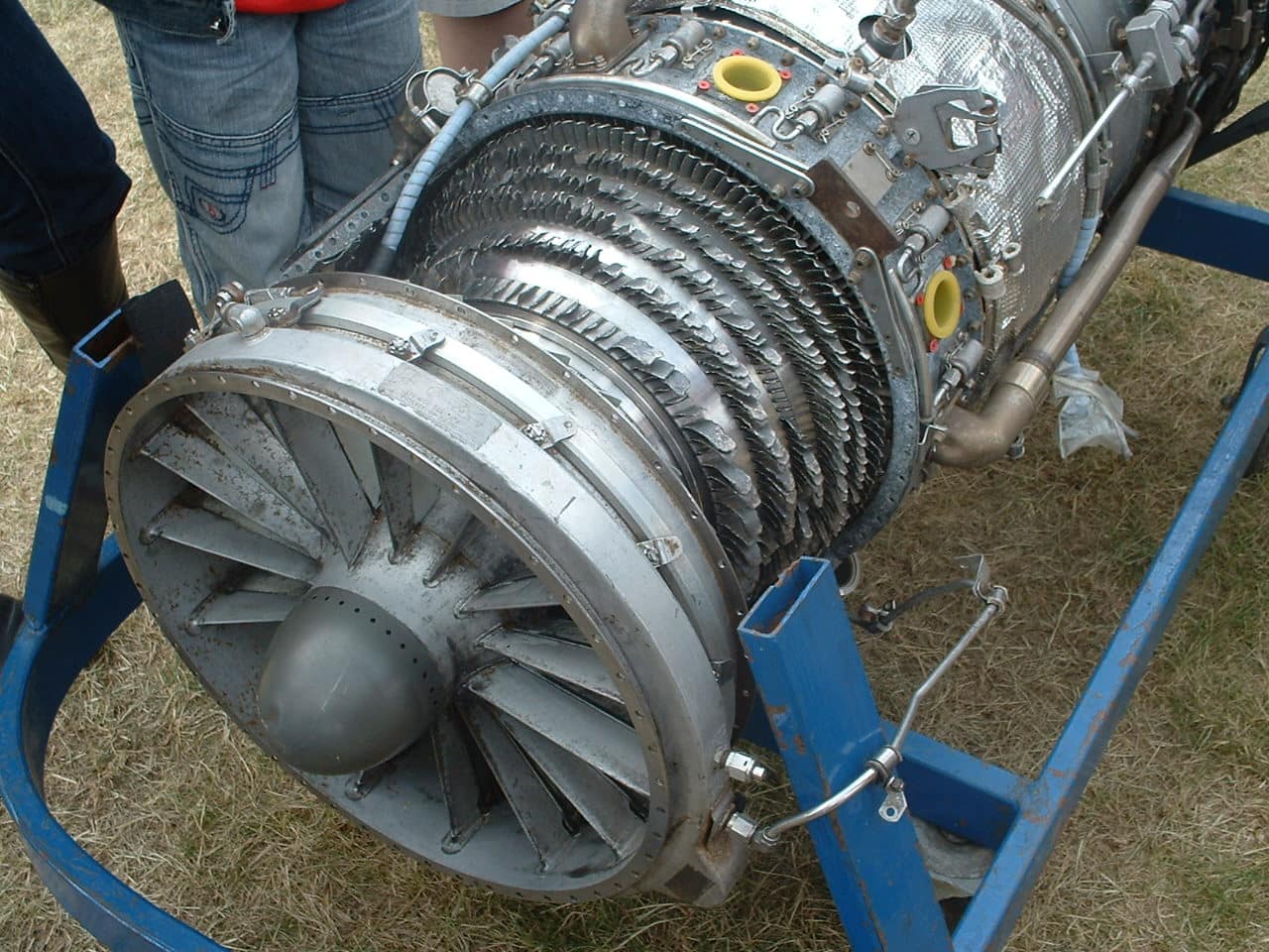 Bird Strike Jet Engine Damage