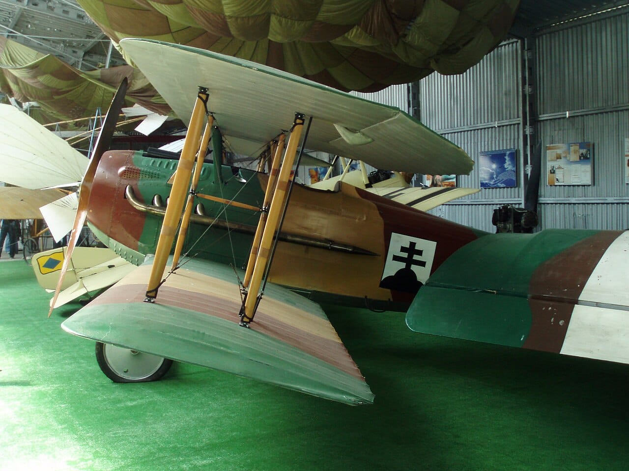 A replica SPAD S.XIII — the iconic French fighter flown by Georges Guynemer and the Cigognes squadron