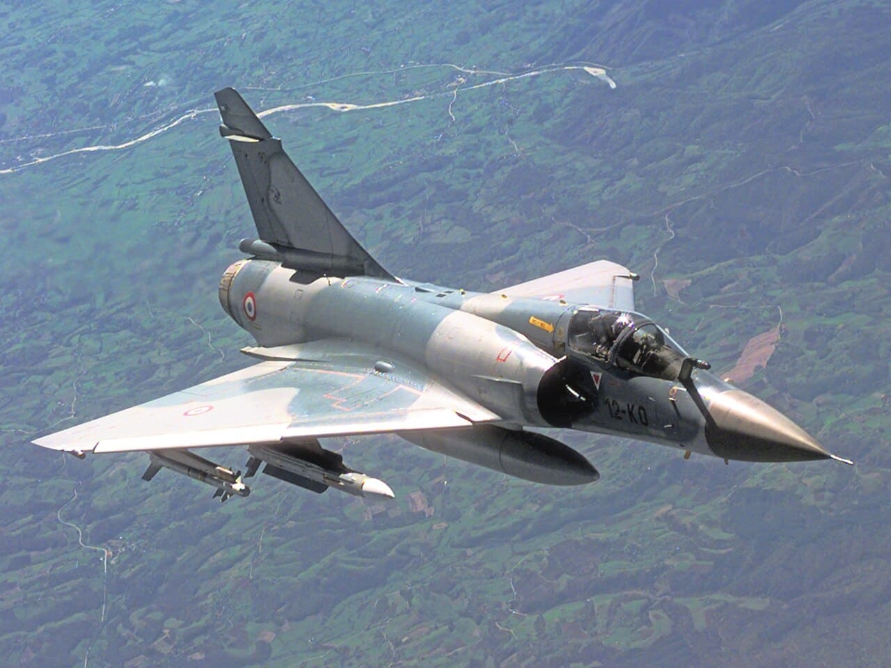 The Spies Hunting Ukraine’s Hidden Fighters A Dassault Mirage 2000, the type France supplied to Ukraine