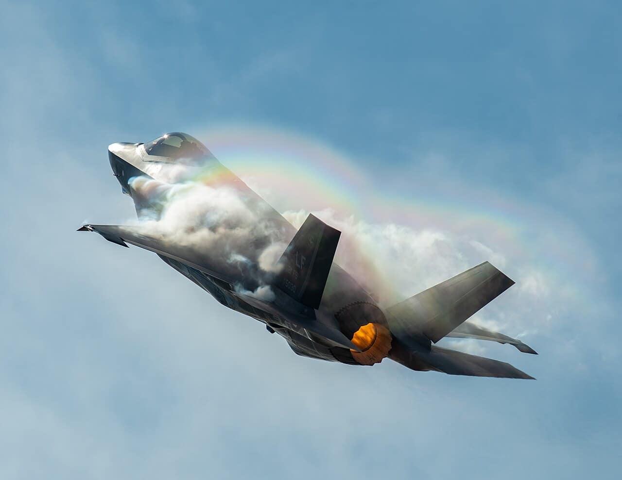 F-35A Lightning II over Fort Worth An F-35A Lightning II performs over Fort Worth, Texas