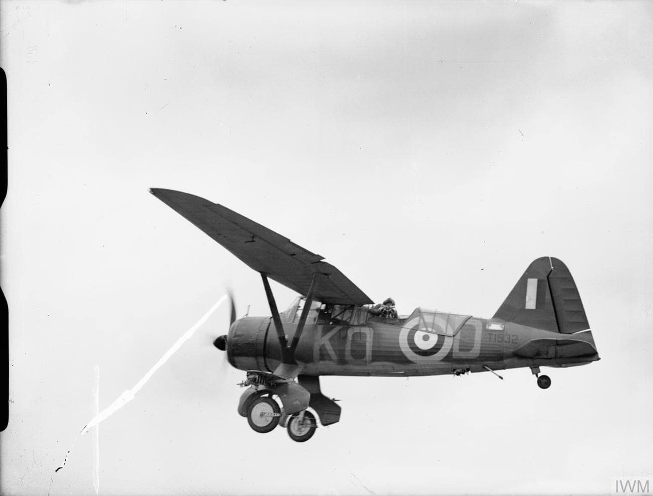 A Westland Lysander in flight