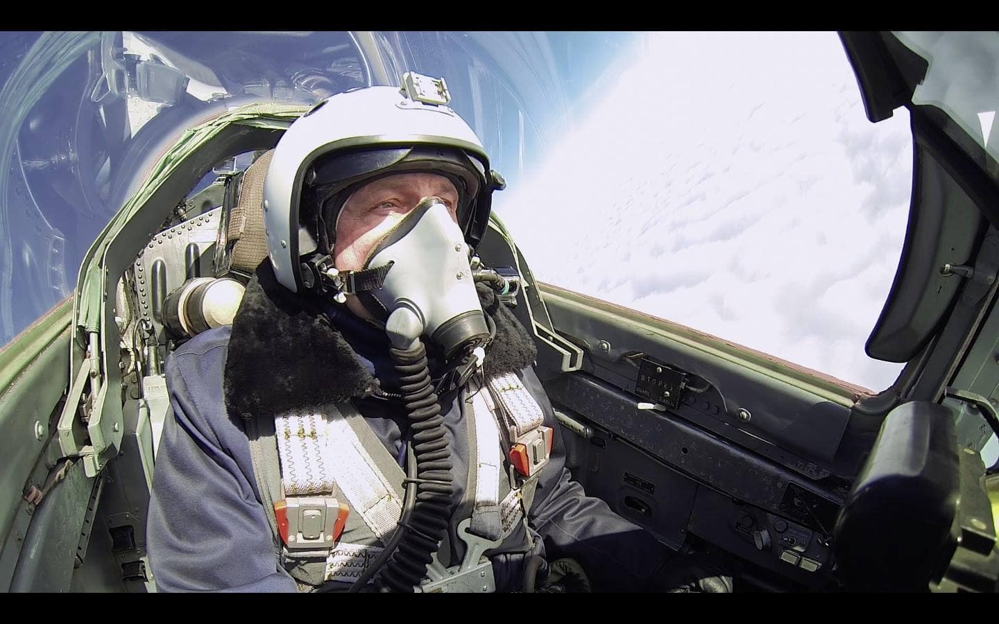 MiG-29 flight in Russia