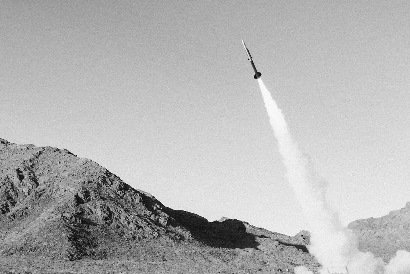 Blackbeard hypersonic missile during a flight test