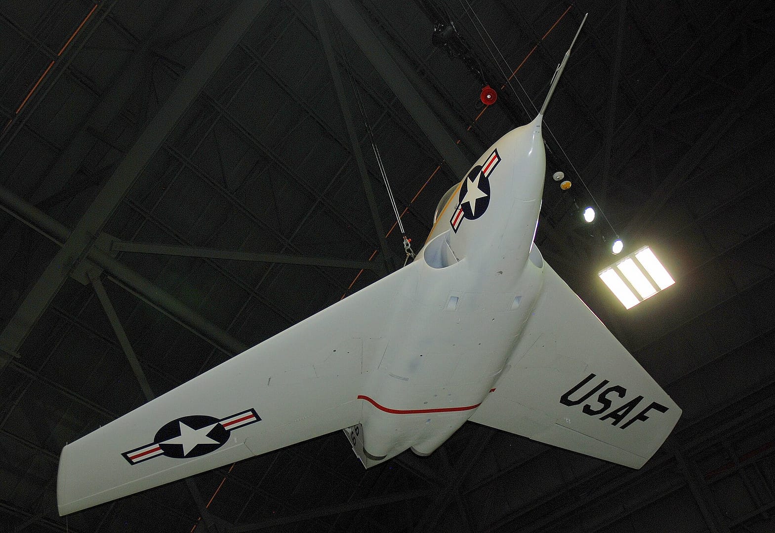 The Northrop X-4 Bantam, a semi-tailless research jet