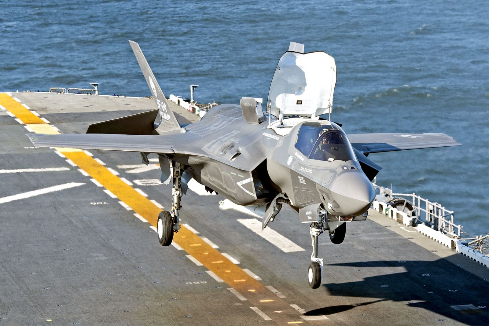 F-35B VTOL on Carrier