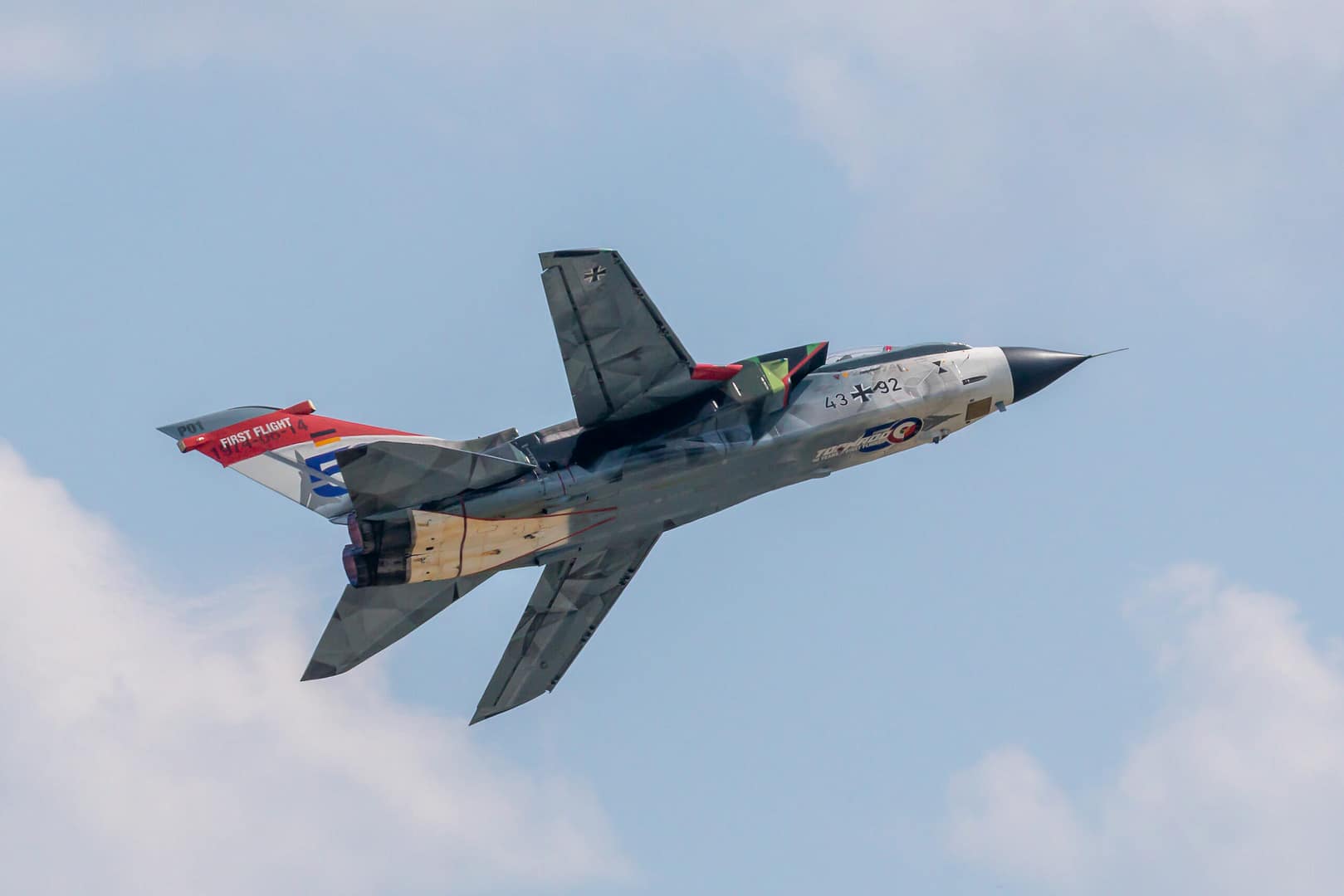 Identificación del Panavia Tornado por la Fuerza Aérea Alemana