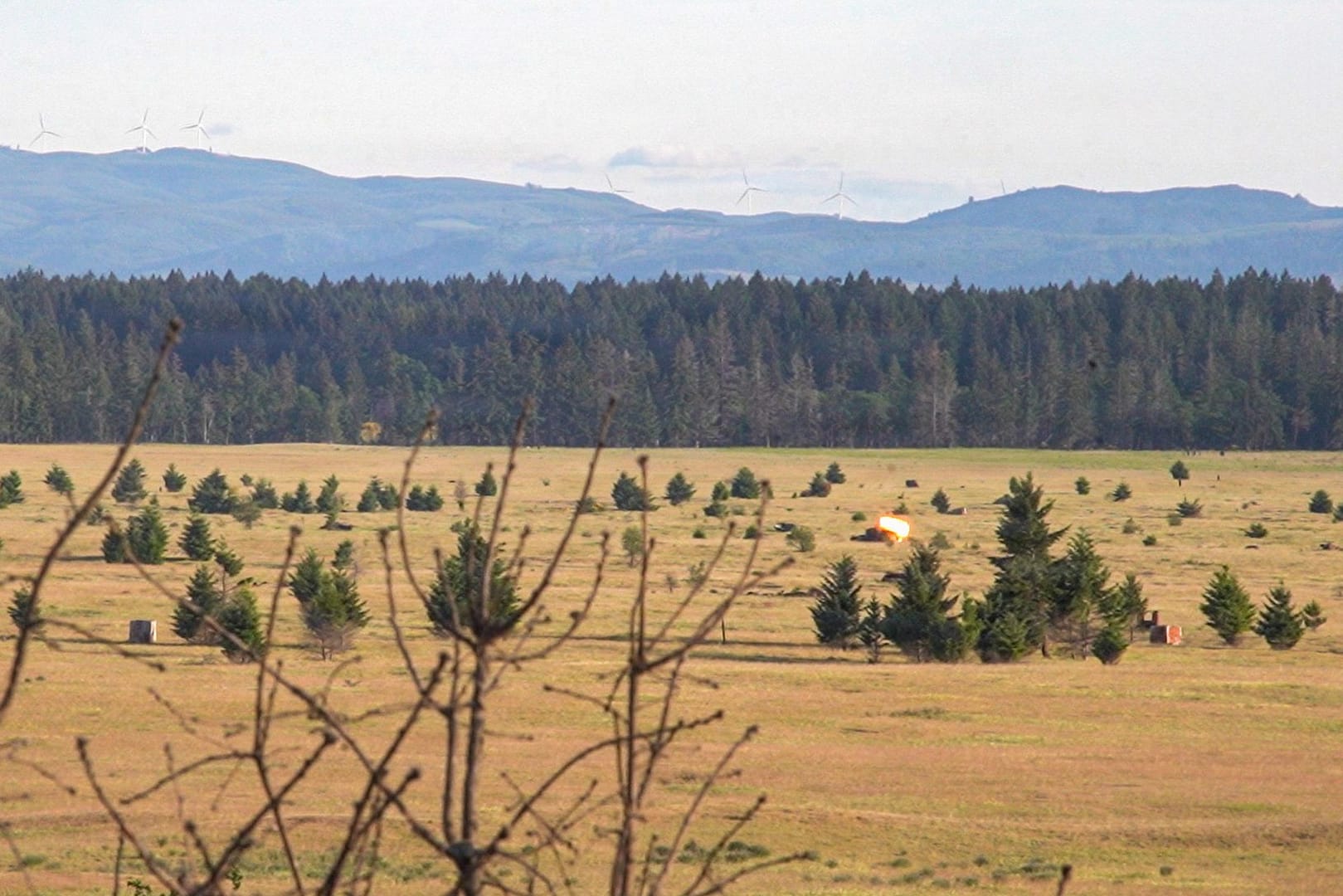 A Neros Archer FPV drone strikes a target at Joint Base Lewis-McChord