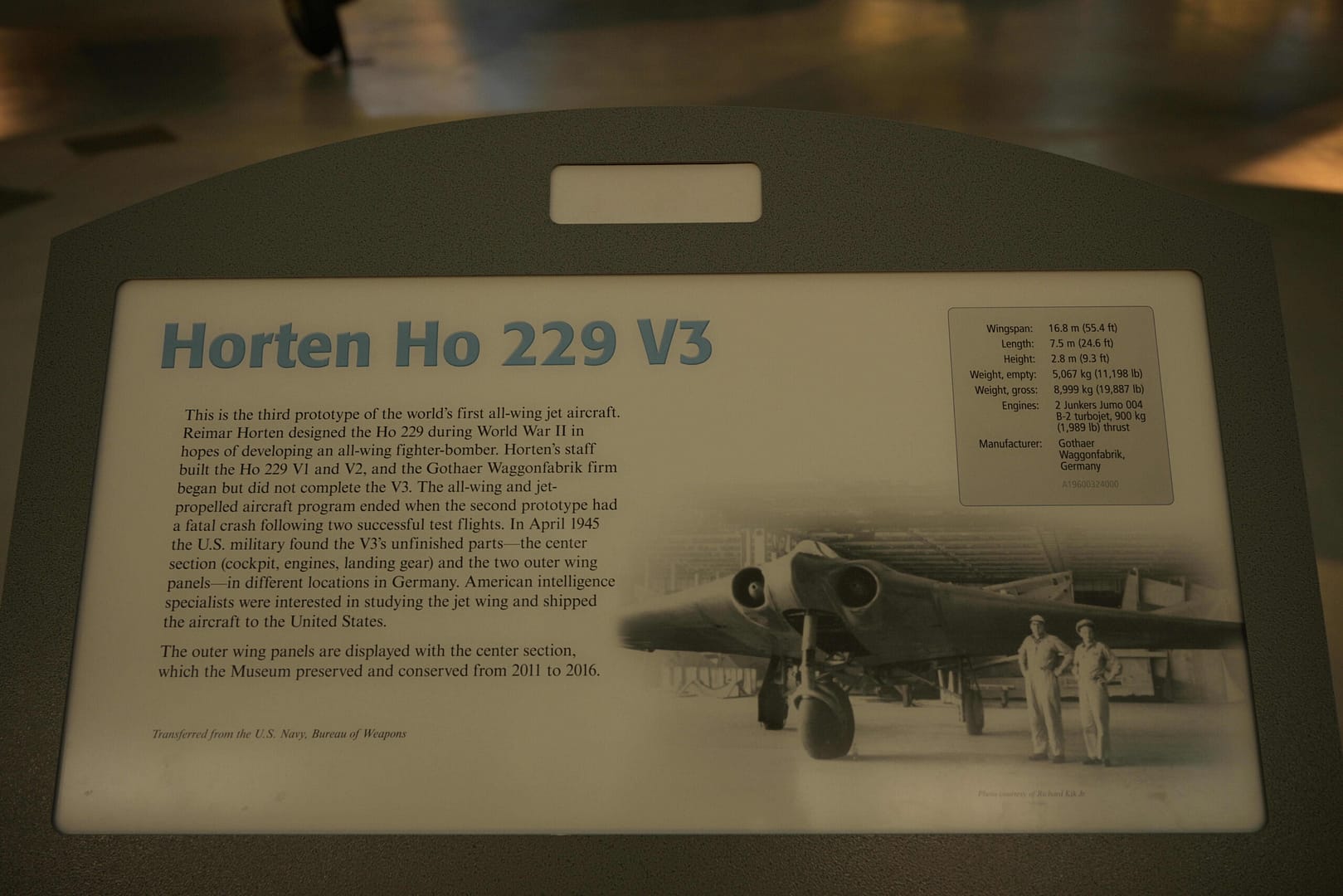 Horten Ho 229 V3,