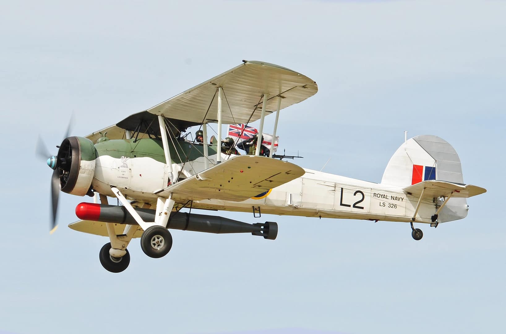 Fairey Swordfish Biplane Taranto Raid
