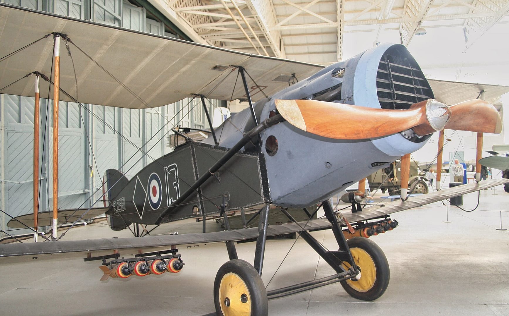 A First World War two-seat reconnaissance biplane &mdash; the aircraft that first gave generals eyes over the hill